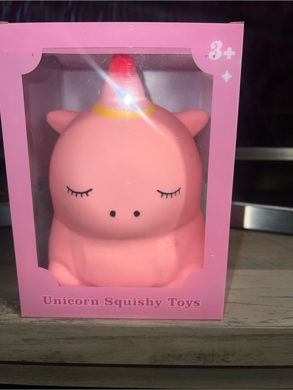 Jumbo pink unicorn squishy New